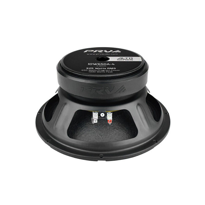 PRV Audio 10W650A-4 10" 4-Ohm 650W ALTO Series Car Pro Audio Speaker MID