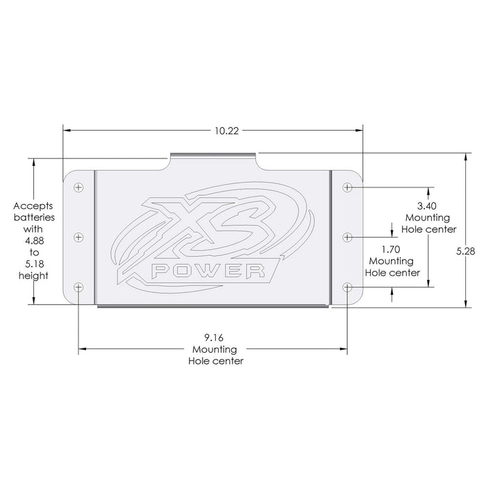 XS Power 510 - 375 Side Mount