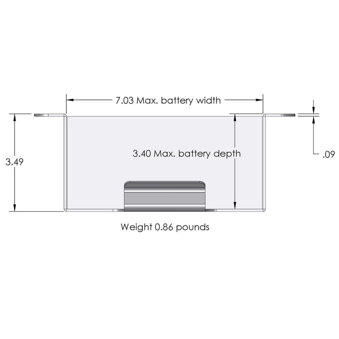 XS Power 514 - 545 Side Mount