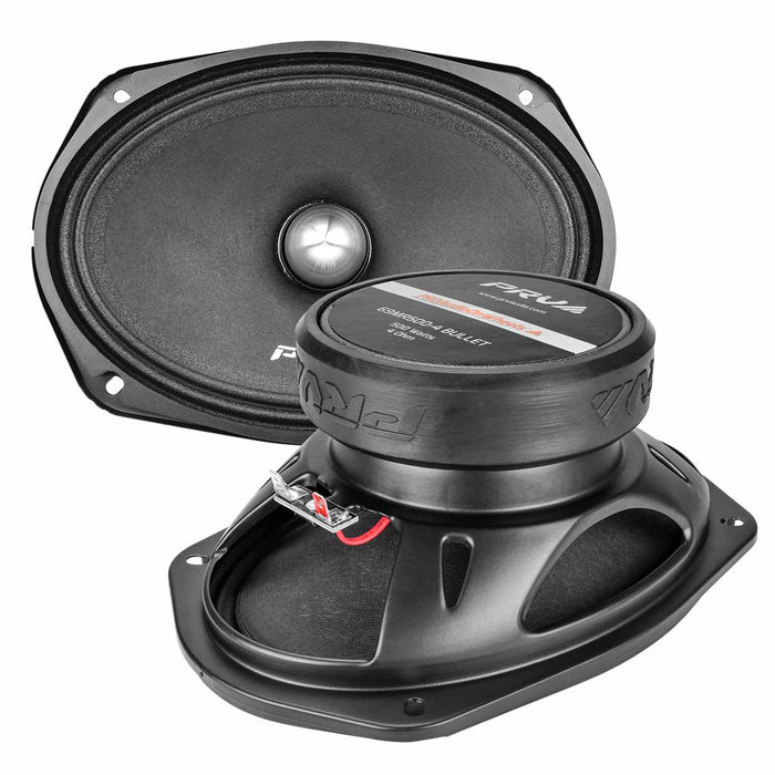 PRV Audio 69MR500-4 BULLET 6x9 6" x 9" 500W Midrange Car Pro Audio Speaker MID