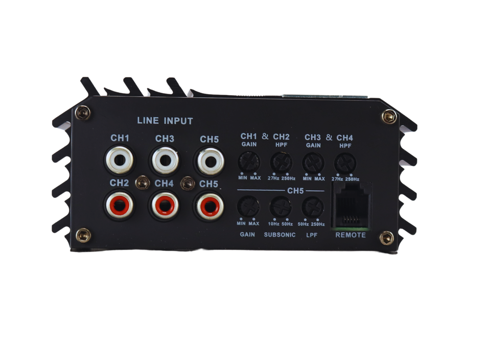 Horizon HZ-900.5 900 Watt 5-Channel Amplifier