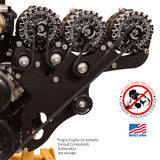 Mechman Alternators Triple Alternator Bracket 99-13 GM Trucks w/4.8L, 5.3L, 6.0L & 6.2L
