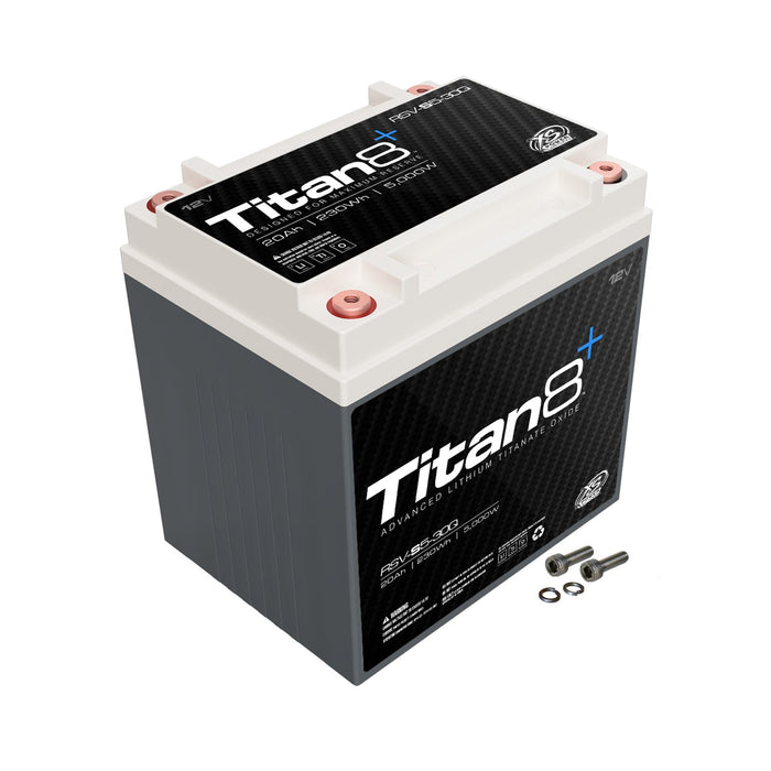 XS Power RSV-S5-30Q 12V Lithium 1000A 230 Energy Wh Battery for 5000 Watts