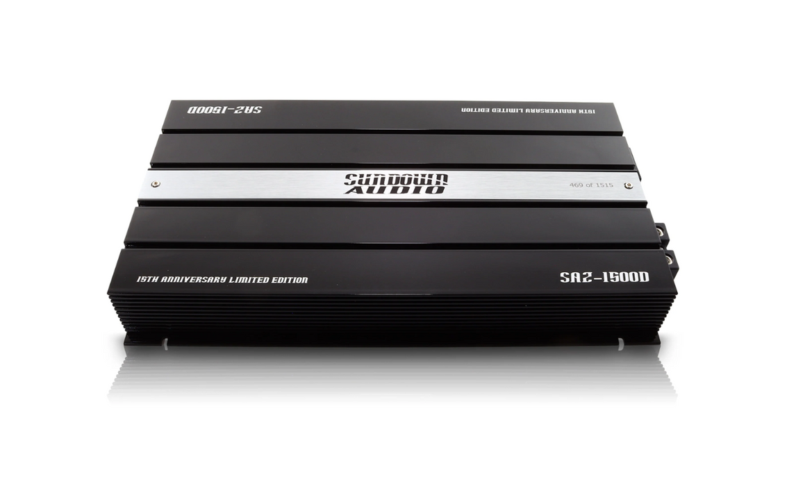 Sundown Audio SAZ-1500D (15th Anniversary Edition) 1500w Monoblock Amplifier
