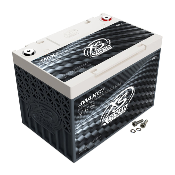 XS Power xMAX 67 12V Group 34 6000 Amp Lithium Battery