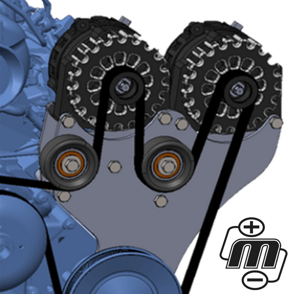 Mechman Dual Alternator Kit For 99-04 GM Trucks- 4.8L/5.3L/6.0L - Showtime Electronics