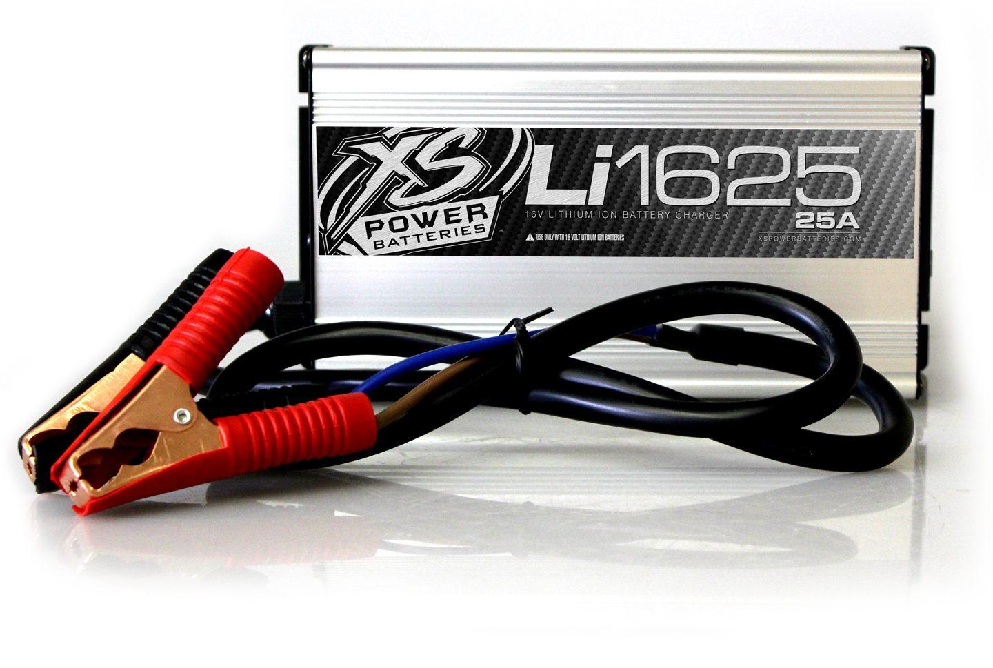 XS Power Li1625 16V High Frequency 25A Lithium IntelliCharger Battery Charger - Showtime Electronics