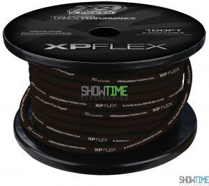 XS Power XPFLEX2BK-100 XP Flex 100′ Feet Black 2 AWG Gauge Car Audio Power Cable - Showtime Electronics