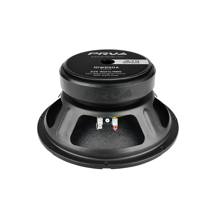 PRV Audio 10W650A 10" 8-Ohm 650W ALTO Series Car Pro Audio Speaker MID