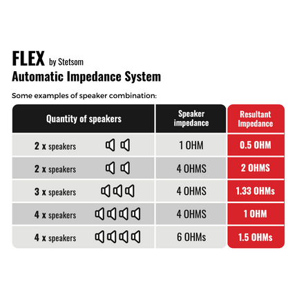 STETSOM BRAVO BASS FLEX 3K DIGITAL SUBWOOFER AMPLIFIER