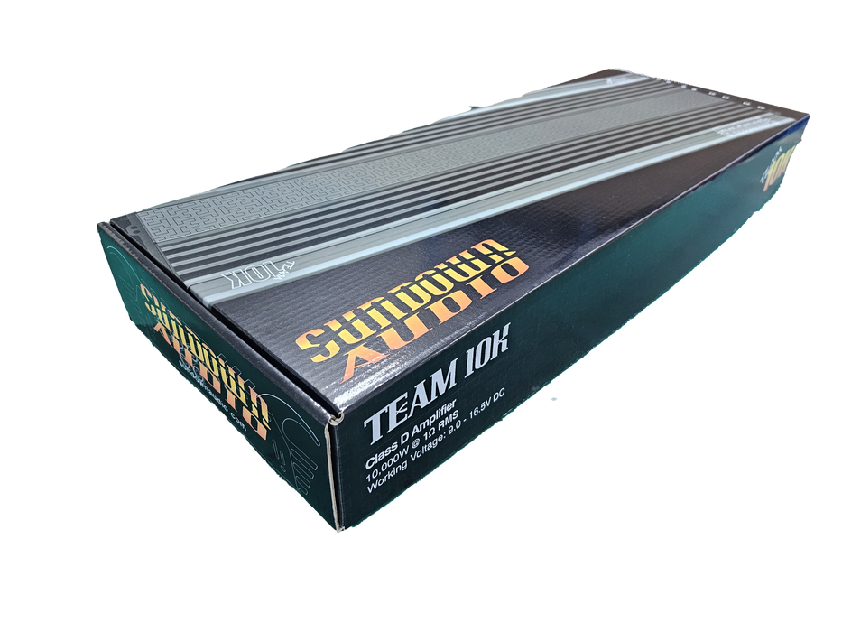 Sundown Audio TEAM-10K 10,000 Watt Car Audio Amplifier/Amp