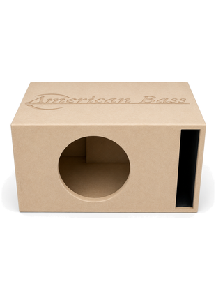 American Bass Single 12" XMAXXX Monster MDF Ported Enclosure