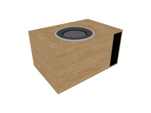 Kicker Single 18" L7X Ported Enclosure