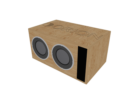 Orion Dual 12" HCCA Ported Enclosure