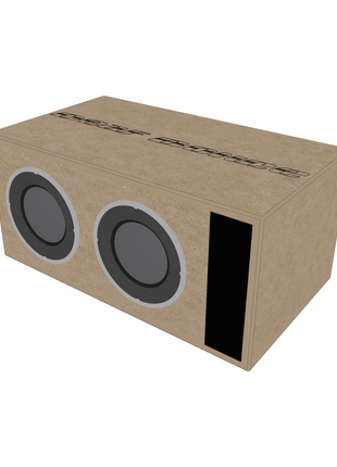 Deaf Bonce Dual 12" 3512R MDF Ported Enclosure