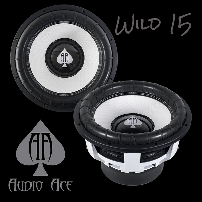 AUDIO ACE WILD 15" DUAL 4 OHM SUBWOOFER
