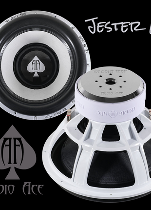 AUDIO ACE JESTER 18" DUAL 2 OHM SUBWOOFER