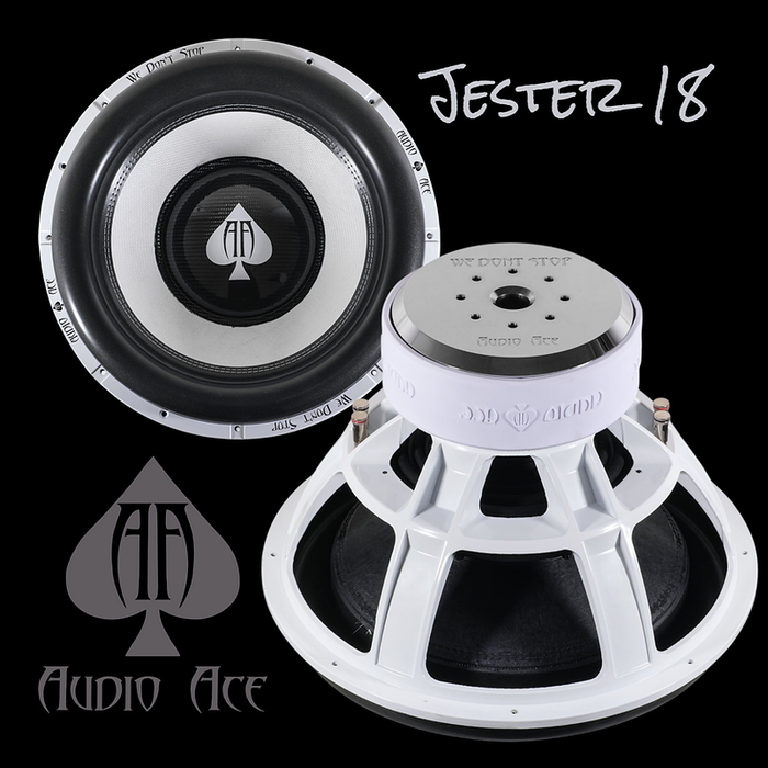 AUDIO ACE JESTER 18" DUAL 2 OHM SUBWOOFER