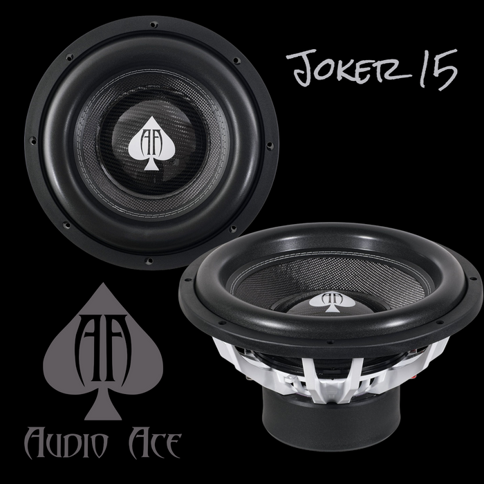 AUDIO ACE JOKER 15" V4 DUAL 2 OHM SUBWOOFER
