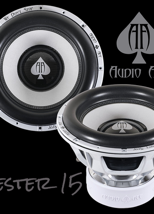 AUDIO ACE JESTER 15" DUAL 2 OHM SUBWOOFER