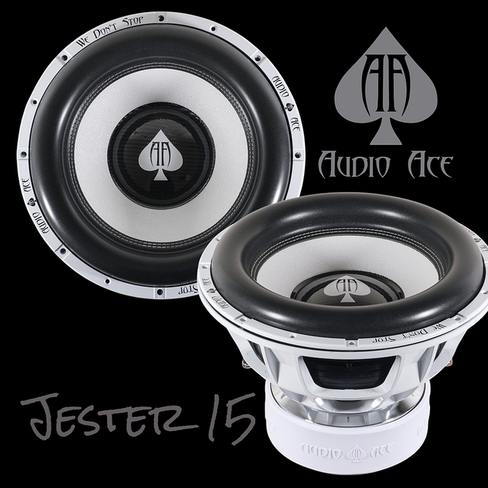 AUDIO ACE JESTER 15" DUAL 2 OHM SUBWOOFER