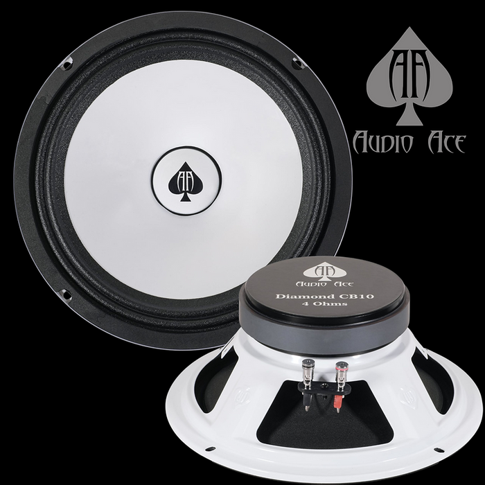 AUDIO ACE DIAMOND CB10 10" MID-RANGE CAR AUDIO SPEAKER