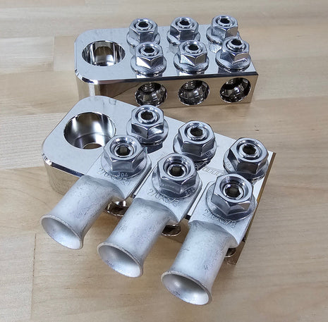 ILL Customz Lug/Input Combo Bolt Down Battery Terminals
