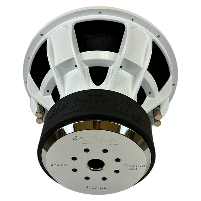 RESILIENT SOUNDS GOLD V2 15" DUAL 4 OHM (D4) SUBWOOFER