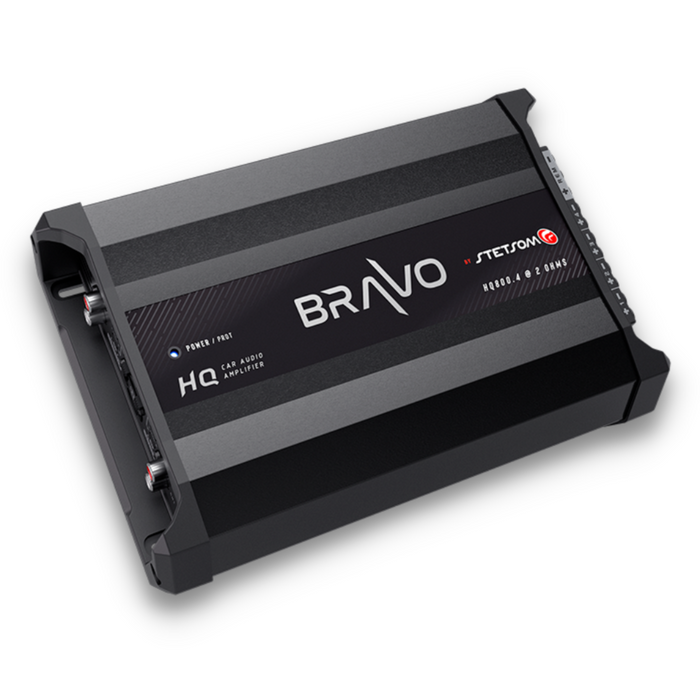 STETSOM BRAVO HQ 400.4 4-CHANNEL CAR AUDIO DIGITAL AMPLIFIER