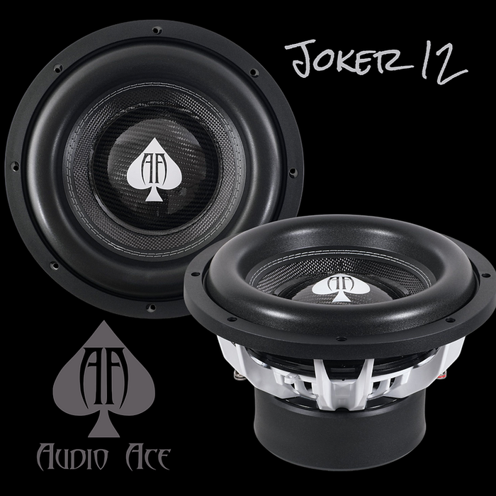 AUDIO ACE JOKER 12" V3 DUAL 2 OHM SUBWOOFER