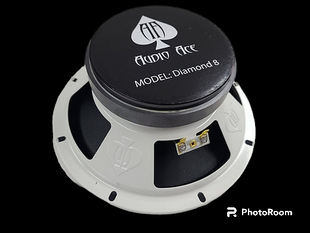 Audio Ace Diamond 8″ Mid‑Range Pro Audio Car Speaker - 180 W RMS, 4Ω