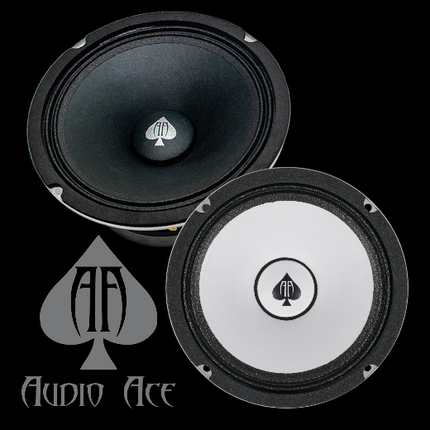Audio Ace Diamond 6.5″ Mid‑Range Car Speaker - 150 W RMS, 4 Ω