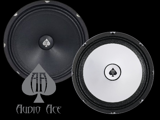 Audio Ace Diamond 8″ Mid‑Range Pro Audio Car Speaker - 180 W RMS, 4Ω