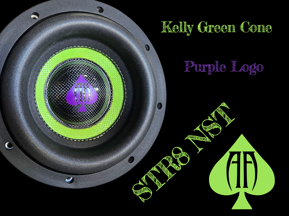 AUDIO ACE STR8 NST 8" DUAL 2 OHM SUBWOOFER
