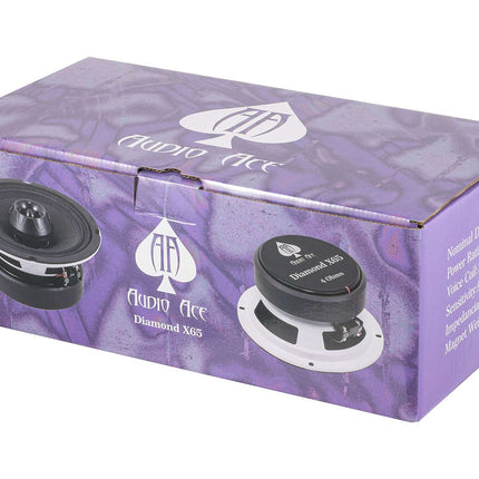 Audio Ace Diamond X8 8″ Coaxial Mid‑Range Pro Speaker - 180W RMS, 4Ω