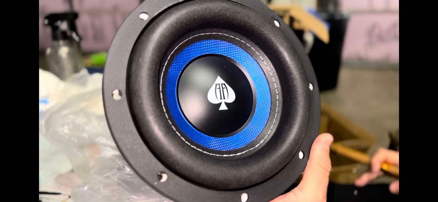 AUDIO ACE STR8 NST 8" DUAL 2 OHM SUBWOOFER