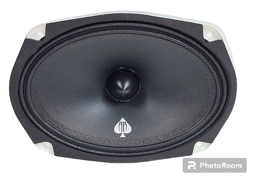 Audio Ace Diamond 6x9″ Mid‑Range Speaker Pair - 150W RMS, 4 Ω