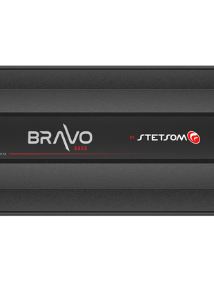 STETSOM BRAVO BASS 8K Mono 1-Channel Class D - 8000 Watts DIGITAL SUBWOOFER AMPLIFIER