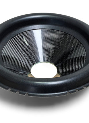18″ Carbon Fiber Subwoofer Cone - Big Roll - 4″ Opening image 0