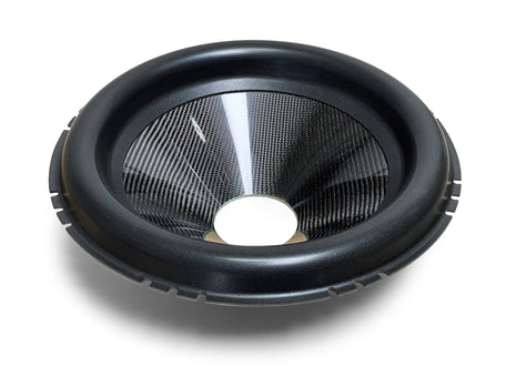 18″ Carbon Fiber Subwoofer Cone - Big Roll - 4″ Opening image 0