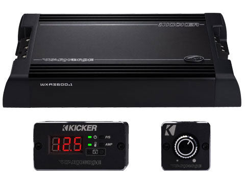 Kicker Warhorse 49WXA36001 3600W Mono-Block Car Audio Amplifier/Amp WXA3600.1