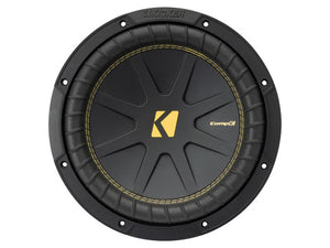 Kicker 50CWCD104 CompC 10" 500W Dual 4-Ohm DVC Car Audio Subwoofer Comp C
