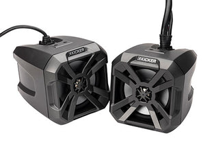 Kicker 48BTCAN65 PowerCans Bluetooth UTV golf cart speakers