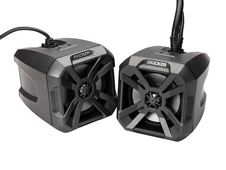 Kicker 48BTCAN65 PowerCans Bluetooth UTV golf cart speakers