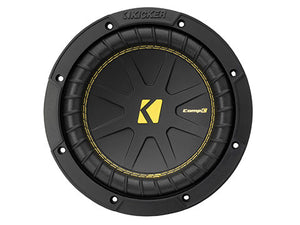 Kicker 50CWCD84 CompC 8" 400W Dual 4-Ohm DVC Car Audio Subwoofer Comp C