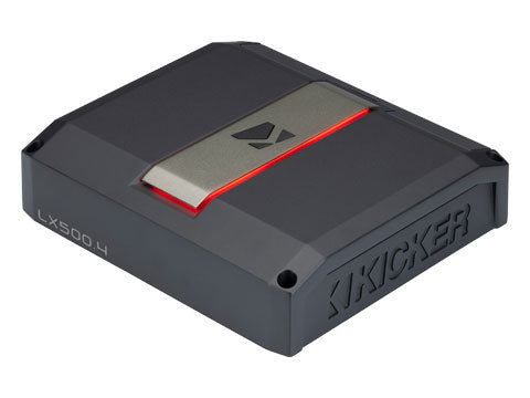 KICKER 51LX5004 500W CAR AUDIO 4-CHANNEL CLASS D AMPLIFIER