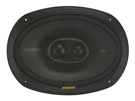 Kicker 51KSC69304 6x9 6" x 9" 150W 4-Ohm 3-Way Triaxial Speakers Coaxial KSC6930