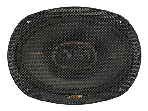 Kicker 51KSC69304 6x9 6" x 9" 150W 4-Ohm 3-Way Triaxial Speakers Coaxial KSC6930