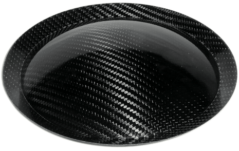 7.67" (195mm) Carbon Fiber Speaker Subwoofer Dust Cap image 0