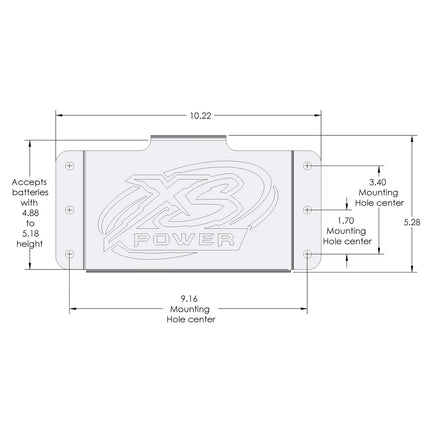 XS Power 510 - 375 Side Mount